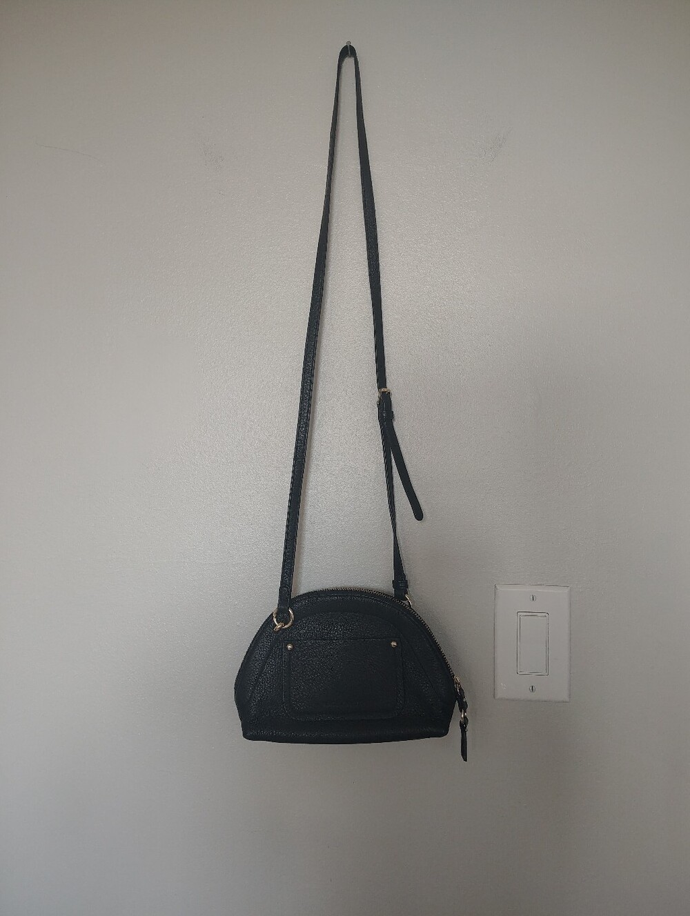 Black Leather Vince Camuto Purse